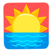 Emoji 🌅 Alba su Messenger 1.0.
