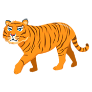 Emoji 🐅 Tigre su Messenger 1.0.