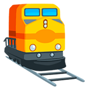 Emoji 🚆 Treno su Messenger 1.0.