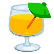 Emoji 🍹 Cocktail Tropicale su Messenger 1.0.