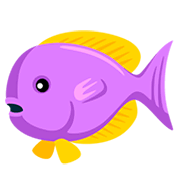Emoji 🐠 Pesce Tropicale su Messenger 1.0.