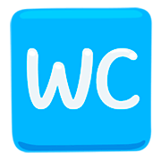 Emoji 🚾 Simbolo Del WC su Messenger 1.0.