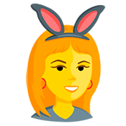 👯 Emoji Pessoas Com Orelhas De Coelho na Messenger 1.0.