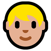 Emoji 🧑🏼 Persona: Carnagione Abbastanza Chiara su Microsoft Windows 10 April 2018 Update.
