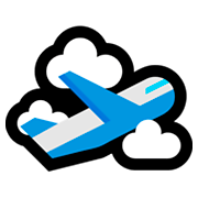🛫 Emoji Avión Despegando en Microsoft Windows 10 April 2018 Update.