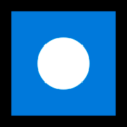 Emoji ⏺️ Pulsante Di Registrazione su Microsoft Windows 10 April 2018 Update.