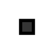 ◾ Emoji mittelkleines schwarzes Quadrat Microsoft Windows 10 April 2018 Update.