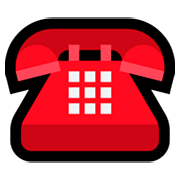 Émoji ☎️ Téléphone sur Microsoft Windows 10 April 2018 Update.
