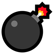 Emoji 💣 Bomba su Microsoft Windows 10 April 2018 Update.