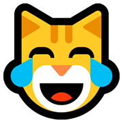 😹 Emoji Gato Llorando De Risa en Microsoft Windows 10 April 2018 Update.