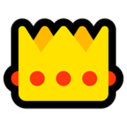 👑 Emoji Corona en Microsoft Windows 10 April 2018 Update.