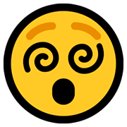 😵 Emoji Rosto Atordoado na Microsoft Windows 10 April 2018 Update.
