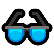👓 Emoji óculos na Microsoft Windows 10 April 2018 Update.