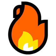🔥 Emoji Fuego en Microsoft Windows 10 April 2018 Update.