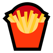 🍟 Emoji Pommes Frites Microsoft Windows 10 April 2018 Update.