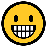 😀 Emoji grinsendes Gesicht Microsoft Windows 10 April 2018 Update.