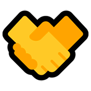 Emoji 🤝 Stretta Di Mano su Microsoft Windows 10 April 2018 Update.