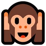 🙉 Emoji sich die Ohren zuhaltendes Affengesicht Microsoft Windows 10 April 2018 Update.