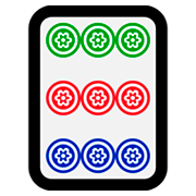 Emoji 🀡 Mahjong - nove punti su Microsoft Windows 10 April 2018 Update.