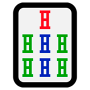🀖 Emoji Mahjong - sete bambus  na Microsoft Windows 10 April 2018 Update.