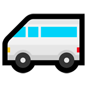 Émoji 🚐 Minibus sur Microsoft Windows 10 April 2018 Update.