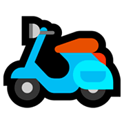 🛵 Emoji Motorroller Microsoft Windows 10 April 2018 Update.