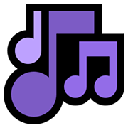 Émoji 🎶 Notes De Musique sur Microsoft Windows 10 April 2018 Update.