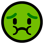 🤢 Emoji würgendes Gesicht Microsoft Windows 10 April 2018 Update.