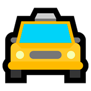 🚖 Emoji Taxi Próximo en Microsoft Windows 10 April 2018 Update.