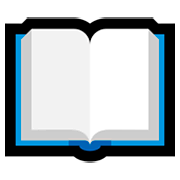 Emoji 📖 Libro Aperto su Microsoft Windows 10 April 2018 Update.