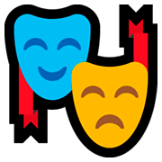 🎭 Emoji Máscaras De Teatro en Microsoft Windows 10 April 2018 Update.