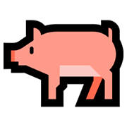 🐖 Emoji Schwein Microsoft Windows 10 April 2018 Update.