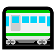 🚃 Emoji Straßenbahnwagen Microsoft Windows 10 April 2018 Update.