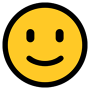 🙂 Emoji leicht lächelndes Gesicht Microsoft Windows 10 April 2018 Update.