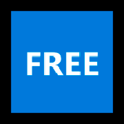 Emoji 🆓 Pulsante FREE su Microsoft Windows 10 April 2018 Update.
