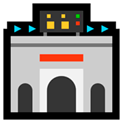 Emoji 🏟️ Stadio su Microsoft Windows 10 April 2018 Update.
