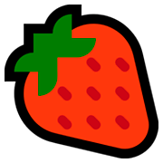 🍓 Emoji Erdbeere Microsoft Windows 10 April 2018 Update.