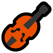Emoji 🎻 Violino su Microsoft Windows 10 April 2018 Update.
