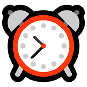 ⏰ Emoji Reloj Despertador en Microsoft Windows 10 Fall Creators Update.