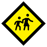 🚸 Emoji Kinder überqueren die Straße Microsoft Windows 10 Fall Creators Update.