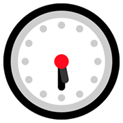 Emoji 🕠 Ore Cinque E Mezza su Microsoft Windows 10 Fall Creators Update.