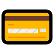 Emoji 💳 Carta Di Credito su Microsoft Windows 10 Fall Creators Update.