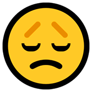 😞 Emoji Cara Decepcionada en Microsoft Windows 10 Fall Creators Update.