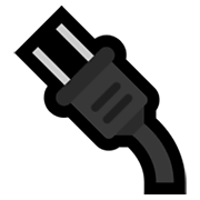 Émoji 🔌 Câble Avec Fiche électrique sur Microsoft Windows 10 Fall Creators Update.