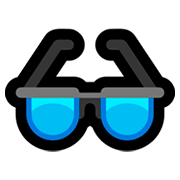 👓 Emoji óculos na Microsoft Windows 10 Fall Creators Update.