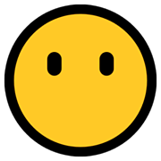 Emoji 😶 Faccina Senza Bocca su Microsoft Windows 10 Fall Creators Update.