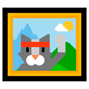 Émoji 🖼️ Cadre Avec Image sur Microsoft Windows 10 Fall Creators Update.