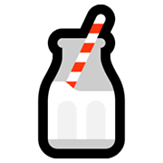 Emoji 🥛 Bicchiere Di Latte su Microsoft Windows 10 Fall Creators Update.