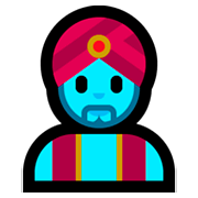 Emoji 🧞‍♂️ Genio Uomo su Microsoft Windows 10 Fall Creators Update.