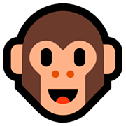 🐵 Emoji Cara De Mono en Microsoft Windows 10 Fall Creators Update.